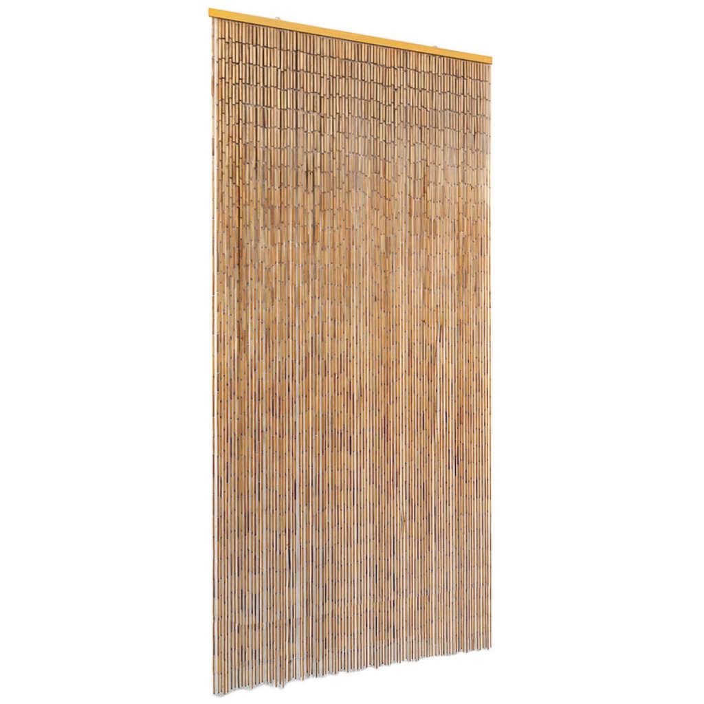 Insektgardin til døren bambus 90 x 220 cm