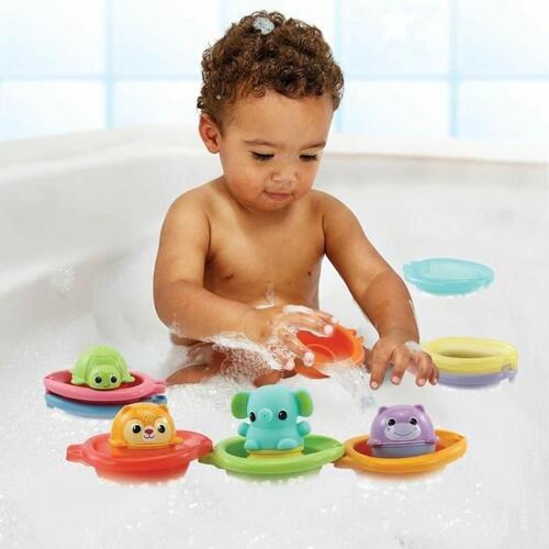 Pædagogisk spil Vtech Baby Cofret de Bain empilo rigo l´eu (FR)