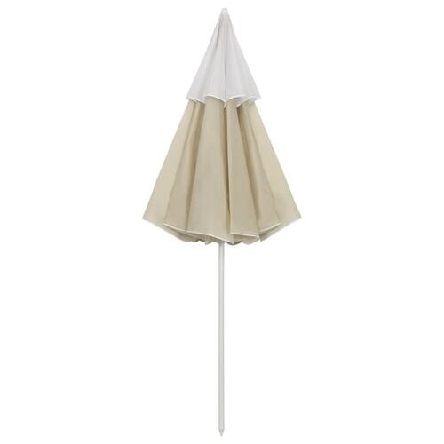 Strandparasol 300 cm sandgul