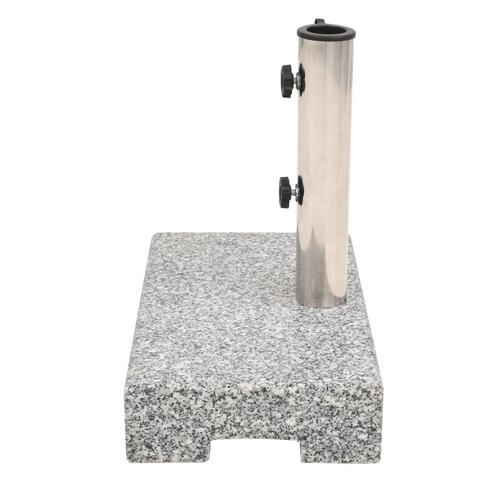 Parasolfod granit rektangulær 25 kg
