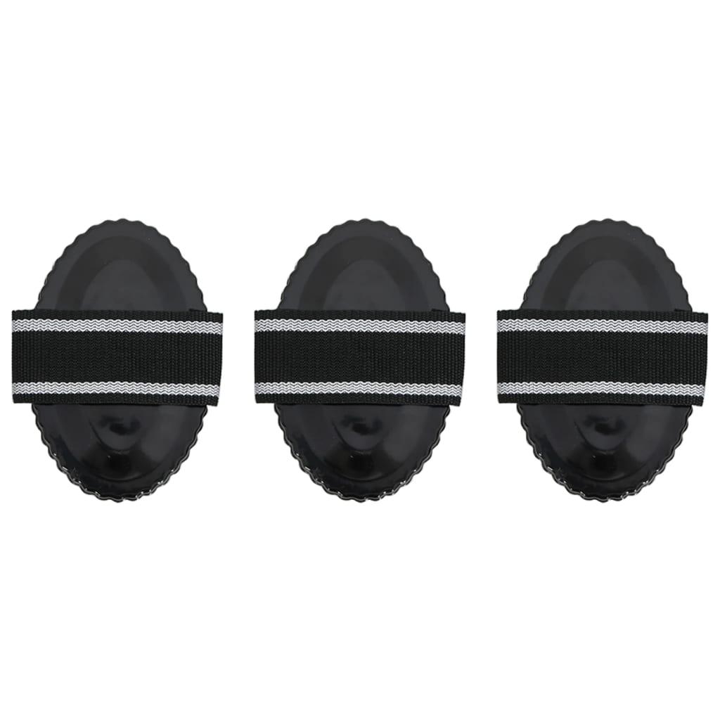 Strigler 3 stk. stål sort