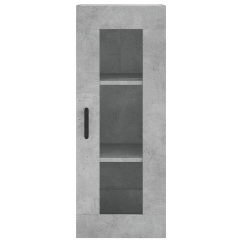 Vægskab 34,5x34x90 cm betongrå