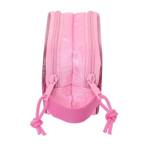 Dobbelt carry-all Barbie Girl Pink 21 x 8 x 6 cm