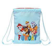 Rygsæk med Snore The Paw Patrol Funday Rød Lyseblå (26 x 34 x 1 cm)