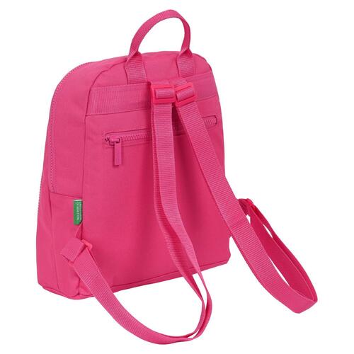 Casual Rygsæk Benetton Raspberry Fuchsia 13 L