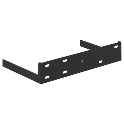 Hjørnehylder 4 stk. 35x35x3,8 cm MDF betongrå