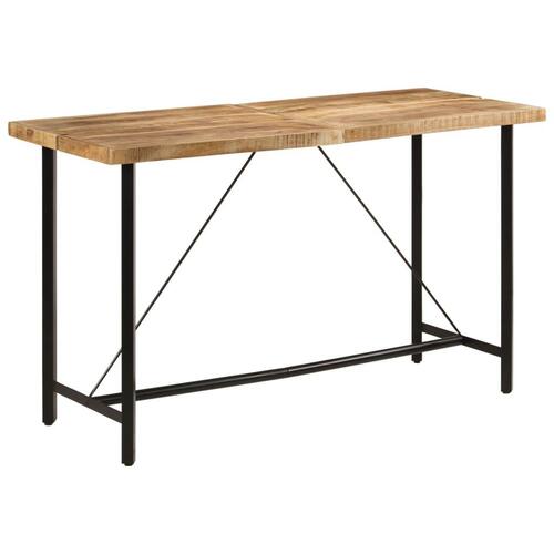 Barbord 180x70x107 cm massivt mangotræ og jern