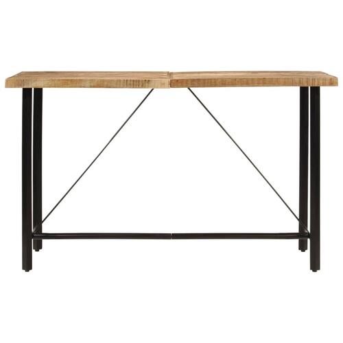 Barbord 180x70x107 cm massivt mangotræ og jern