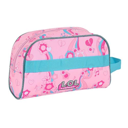 Skoletoilettaske LOL Surprise! Glow girl Pink 26 x 16 x 9 cm