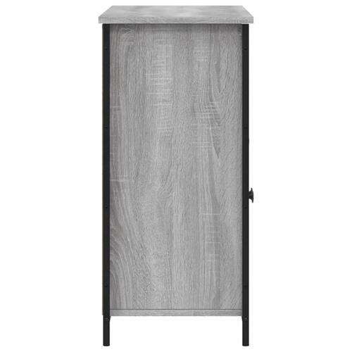 Skænk 100x35x75 cm konstrueret træ grå sonoma-eg