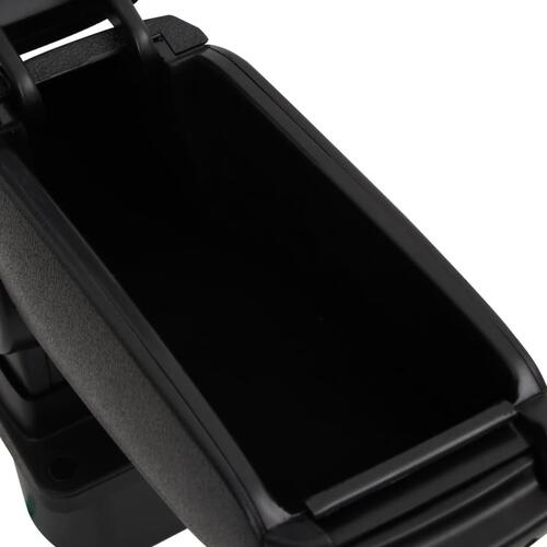 Armlæn til bil 12x31x(29,5-47) cm ABS sort