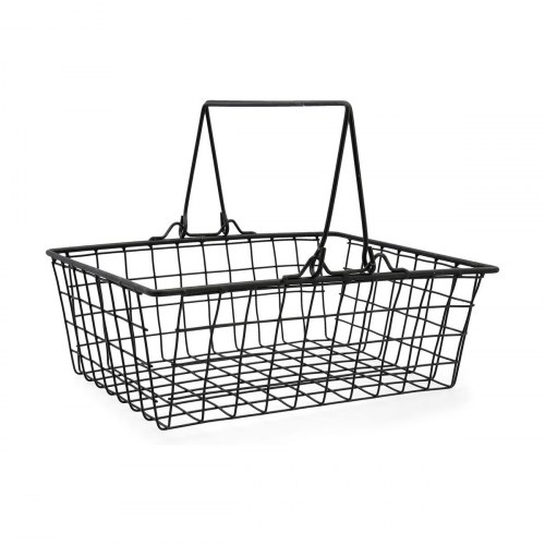 Ebano trådkurv i metal/stål - 30 × 23 × 10,5 cm