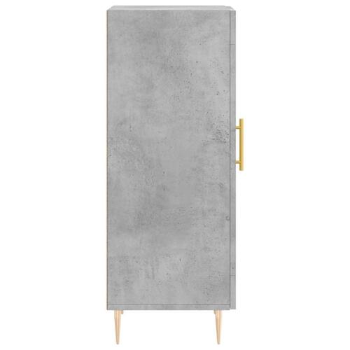 Skænk 34,5x34x90 cm konstrueret træ betongrå