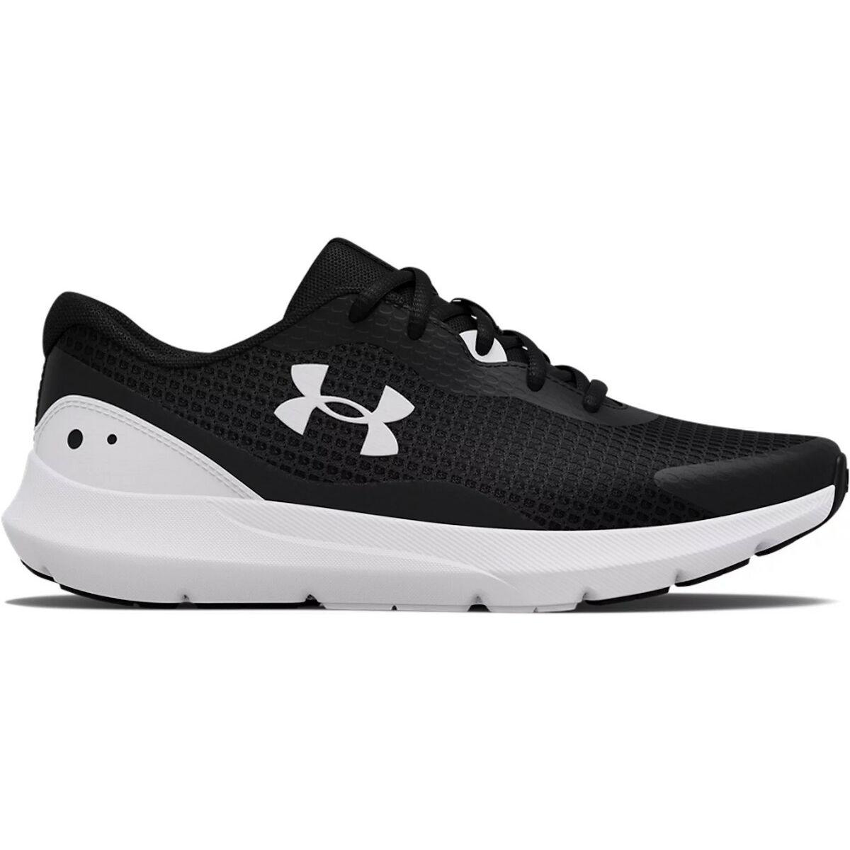 Sportssneakers til damer Under Armour Surge 3 Sort 37.5
