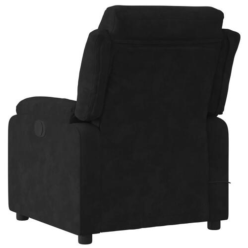 Massagestol velour sort