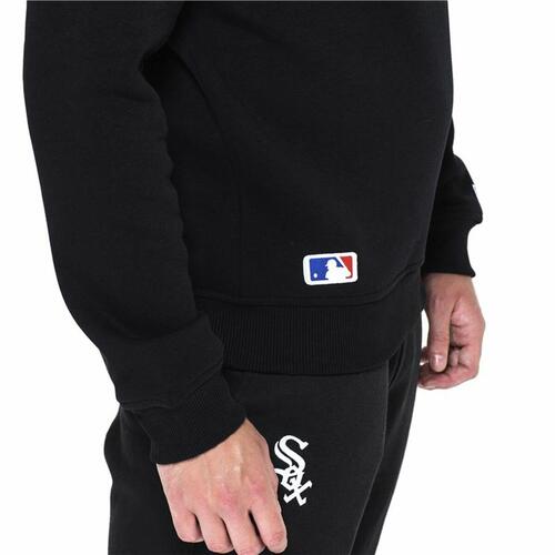 Hættetrøje til Mænd New Era MLB Chicago White Sox Sort S