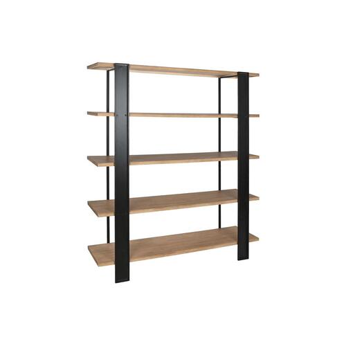 Hylder Home ESPRIT Sort Metal Gran 160 x 42,5 x 190 cm