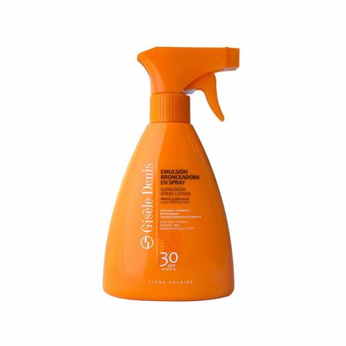 Krop solcreme spray Emulsión Bronceadora Gisèle Denis (300 ml) Spf 30