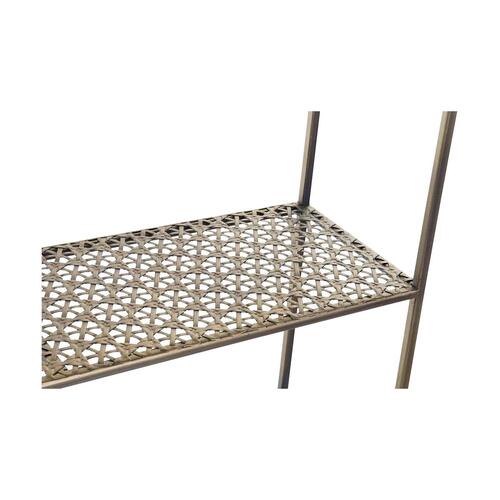 Vægspejl Spejl Gylden Metal Moderne (80 x 13 x 35 cm)