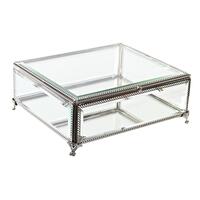 Smykkeskrin Krystal Metal (25 x 21 x 10 cm)