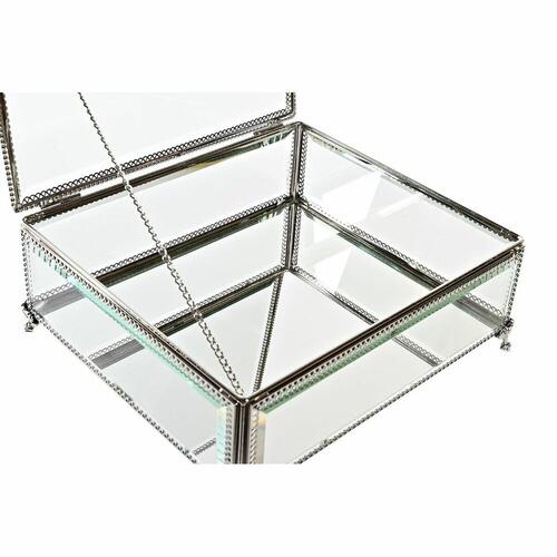 Smykkeskrin Krystal Metal (25 x 21 x 10 cm)