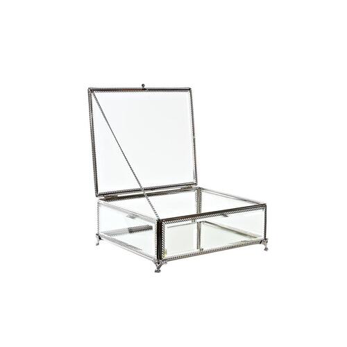 Smykkeskrin Krystal Metal (25 x 21 x 10 cm)