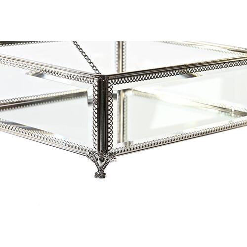 Smykkeskrin Krystal Metal (25 x 21 x 10 cm)