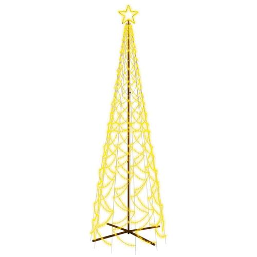 Kegleformet juletræ 100x300 cm 500 LED'er varmt hvidt lys