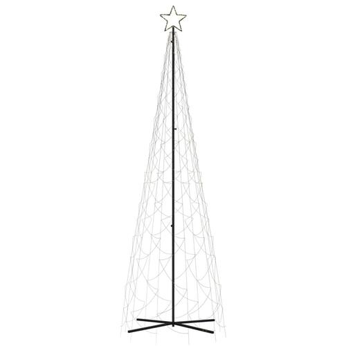 Kegleformet juletræ 100x300 cm 500 LED'er varmt hvidt lys