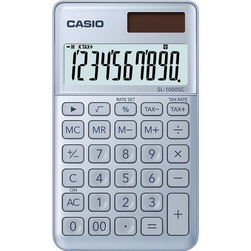 Lommeregner Casio SL-1000SC Sort Metal