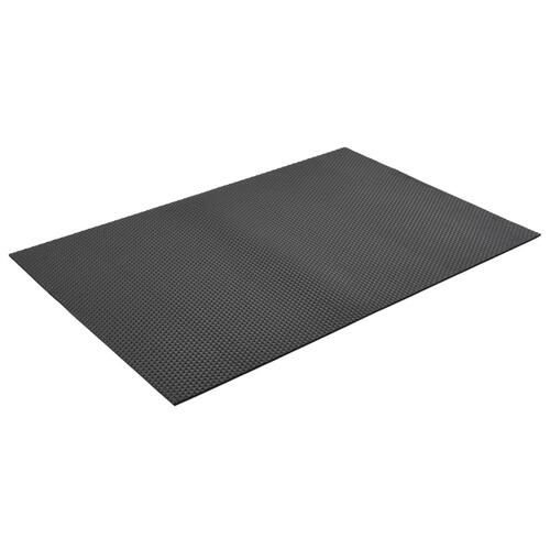 Skridsikre gulvmåtter 2 stk. gummi 1,2 x 0,8 m 6 mm småsten