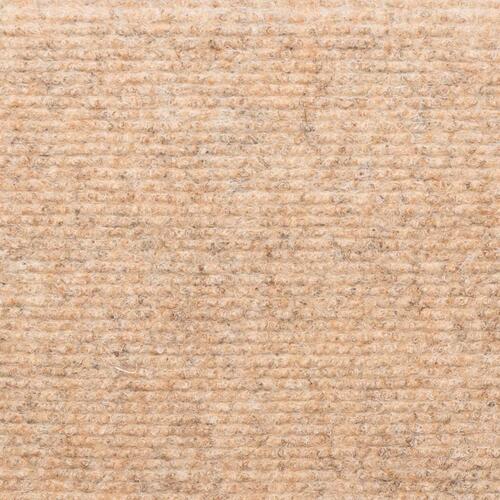 Trappemåtter 5 stk. 65x21x4 cm tuftet brun