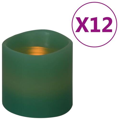 LED-stearinlys 12 stk. varmt hvidt lys