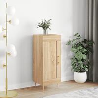 Skænk 34,5x34x90 cm konstrueret træ sonoma-eg