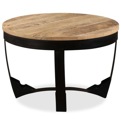 Sofabord 60x40 cm massivt ru mangotræ