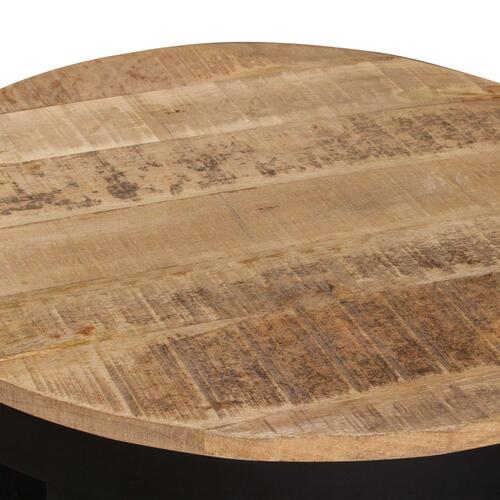 Sofabord 60x40 cm massivt ru mangotræ