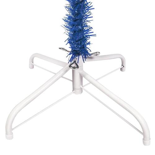 Smalt juletræ 150 cm blå