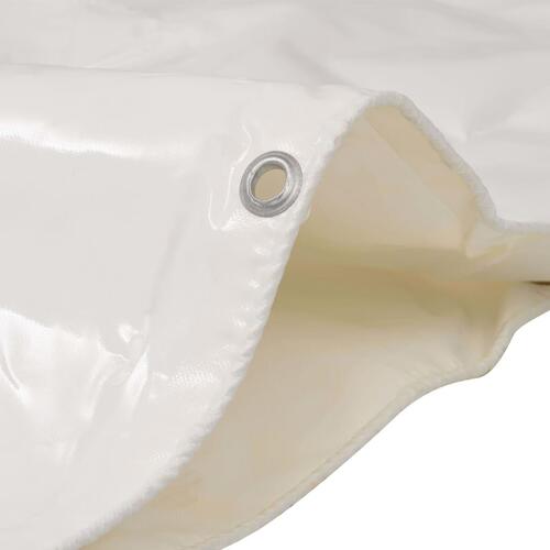 Presenning 650 g/m² 2 x 3 m hvid