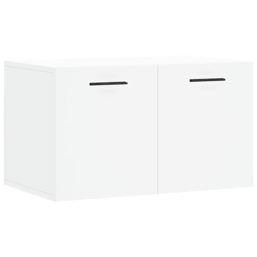 Vægskab 60x36,5x35 cm konstrueret træ hvid