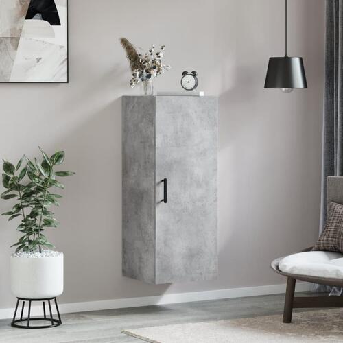 Vægskab 34,5x34x90 cm betongrå