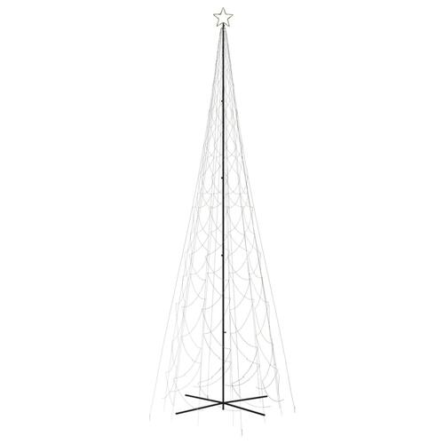 Kegleformet juletræ 230x800 cm 3000 LED'er varmt hvidt lys