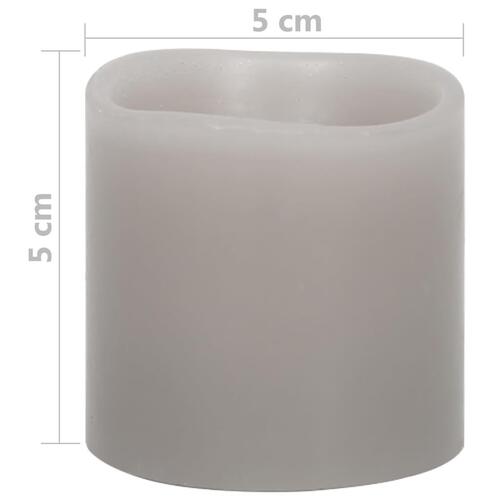 LED-stearinlys 24 stk. med timer og fjernbetjening varm hvid
