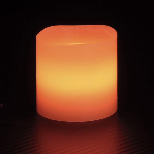 Elektriske LED-stearinlys 24 stk. varm hvid