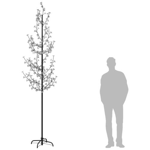 Kirsebærtræ med LED-lys 300 cm 368 LED'er varmt hvidt lys