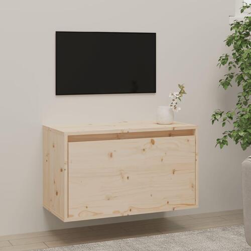 Vægskab 60x30x35 cm massivt fyrretræ