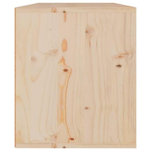 Vægskab 60x30x35 cm massivt fyrretræ