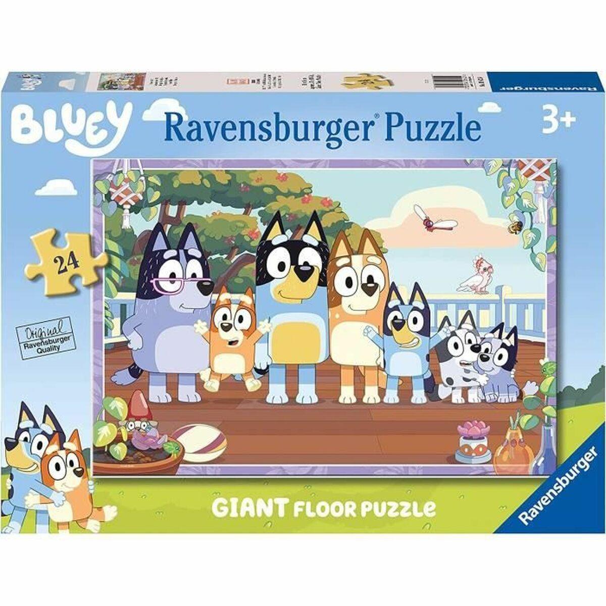 Ravensburger Bluey gulvpuslespil - 24 brikker (3+)