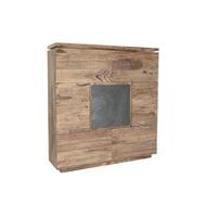 Skab Træ Brun (145 x 40 x 155 cm)