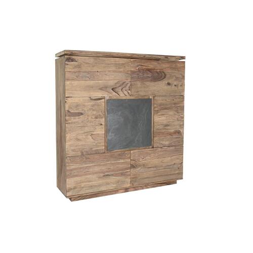 Skab Træ Brun (145 x 40 x 155 cm)