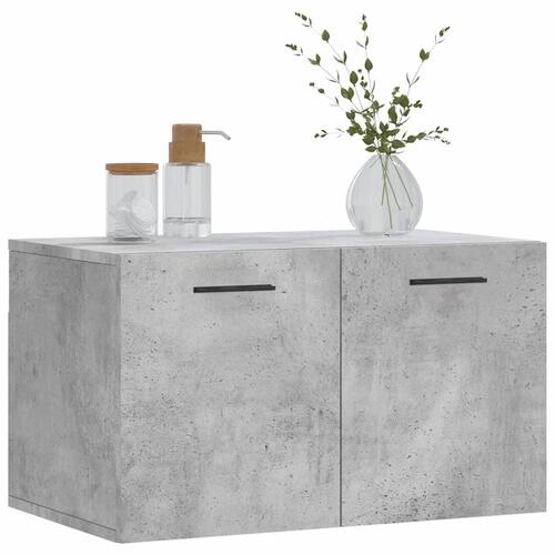Vægskab 60x36,5x35 cm konstrueret træ betongrå